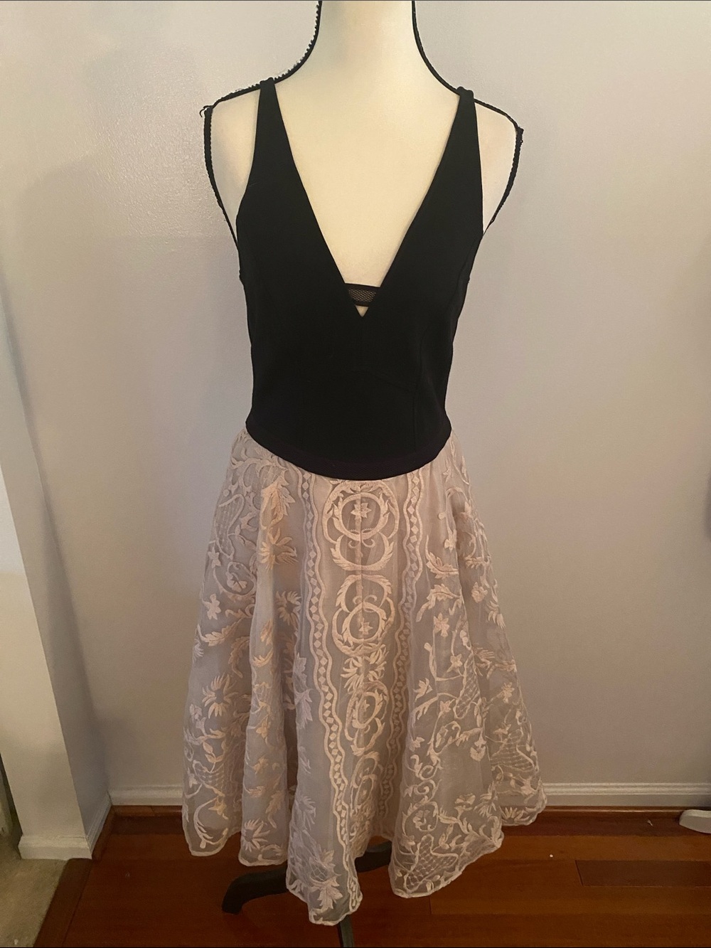 Yoana Baraschi blue size 6 cocktail dress